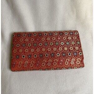 Vintage M. Yamamoto Accordion Style Clutch Purse Hand Bag Made in Japan